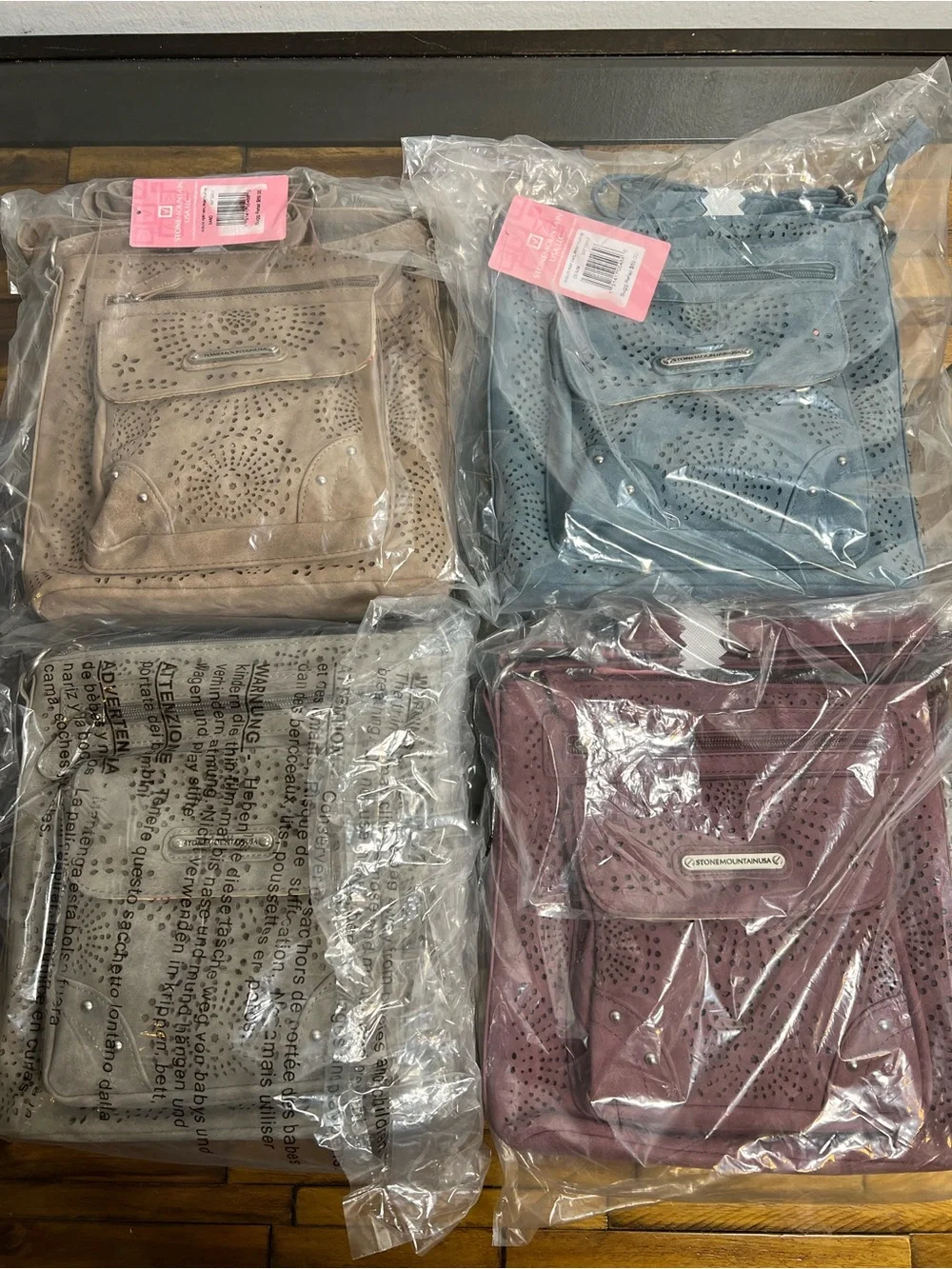Stone Mountain USA 4-Handbags Bundle | New With Tags | Save Big $266 MSRP - Picture 6 of 16
